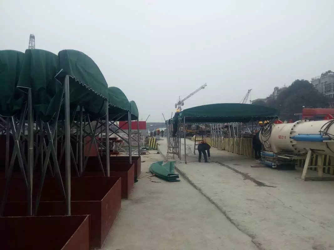 怀集县怀集县中铁二十一局工地移动施工棚